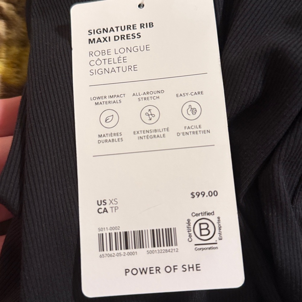 Athleta Signature RIB Maxi Dress - Picture 4 of 4